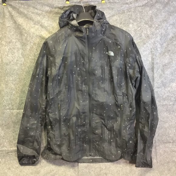 THE NORTH FACE Flight Series Women Stormy Trail Windbreaker Jacket Size M Black - Picture 1 of 7